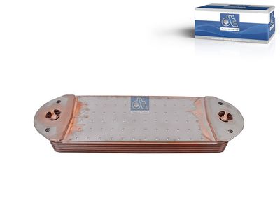 Radiador de aceite, aceite de motor