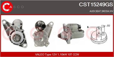 STARTER CASCO CST15249GS