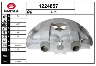 BREMSSATTEL SNRA 1224857