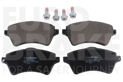 EUROBRAKE 5502224023 Тормозные колодки и сигнализаторы  для LAND ROVER FREELANDER I (L314) 2.5 V6 4x4