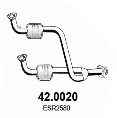 Катализатор ASSO 42.0020 для LAND ROVER RANGE ROVER