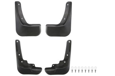 Spatlap Achter/Voor Links/Rechts (set 4 stuks.) past: PEUGEOT 301 11.12-