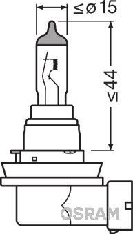 OSRAM Glühlampe, Abbiegescheinwerfer ORIGINAL (64212)