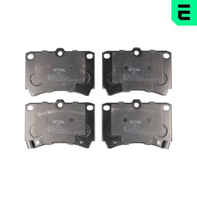 Sada brzdových destiček, kotoučová brzda OPTIMAL BP-09661