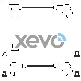 Комплект проводов зажигания ELTA AUTOMOTIVE XHT4110 для TOYOTA PREVIA
