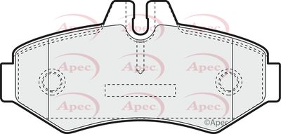 Brake Pad Set APEC PAD1104