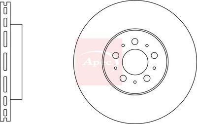 APEC Brake Disc DSK3258