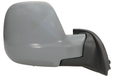 Zijspiegel Rechts (elektrisch, in reliëf, met verwarming, under-coated, elektrisch opklapbaar, met temperatuursensor) past: CITROEN BERLINGO III  OPEL COMBO E  PEUGEOT PARTNER III, RIFTER 03.18-