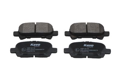 Комплект тормозных колодок, дисковый тормоз KAVO PARTS KBP-9119 для TOYOTA AVALON