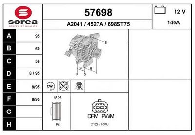 GENERATOR EAI 57698