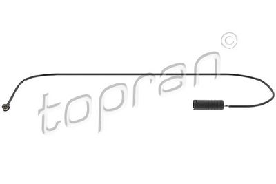 предупредителен контактен сензор, износване на накладките TOPRAN 500 665