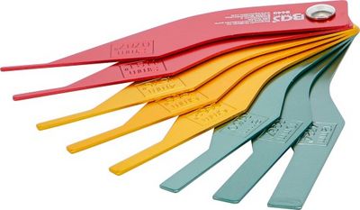 Messlehre, Scheibenbremsbelag