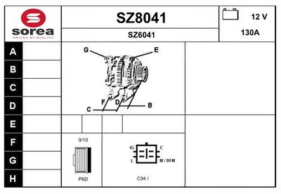 GENERATOR SNRA SZ8041