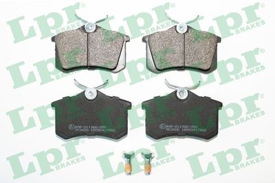 Комплект тормозных колодок, дисковый тормоз LPR 05P1788 для SEAT LEON