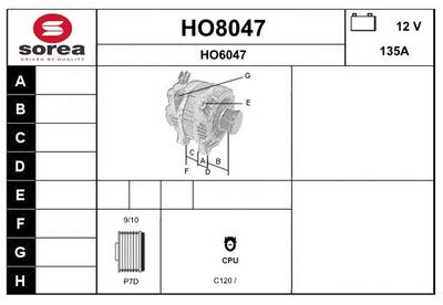 GENERATOR SNRA HO8047