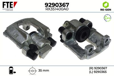 спирачен апарат FTE 9290367