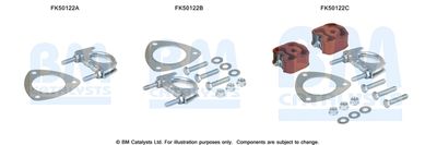 Монтажен комплект, изпускателна тръба BM Catalysts FK50122