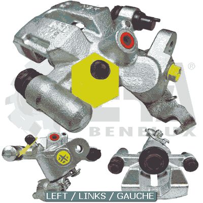 ERA Benelux BC52830 Тормозной суппорт  для MAZDA 323 F V (BA) 1.5 16V
