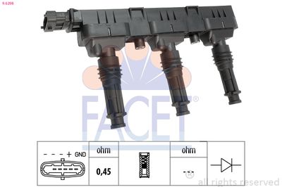 Катушка зажигания 9.6298