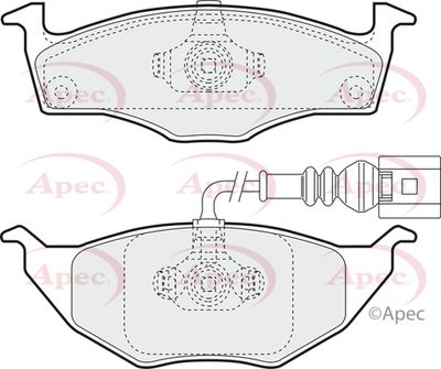 Brake Pad Set APEC PAD1265