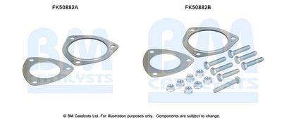 Монтажен комплект, изпускателна тръба BM Catalysts FK50882