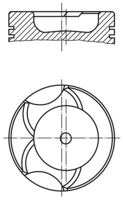 Zuiger - 0146500 - MAHLE