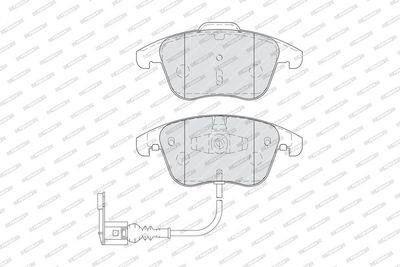 BREMSBELAGSATZ SCHEIBENBREMSE FERODO FDB4057 1
