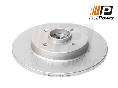 Тормозной диск ProfiPower 3B2166 для PEUGEOT 5008