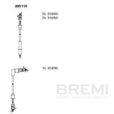 SET CABLAJ APRINDER BREMI 300110