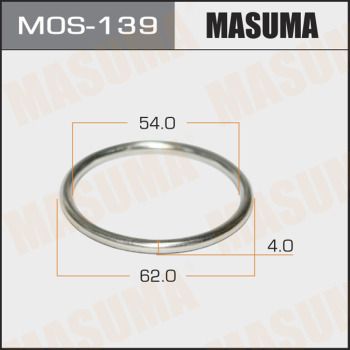 Уплотнительное кольцо, труба выхлопного газа MASUMA MOS-139 для NISSAN 300ZX