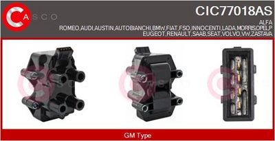 Zapalovací cívka CASCO CIC77018AS