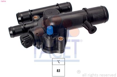 Termostat, środek chłodzący FACET 7.8714