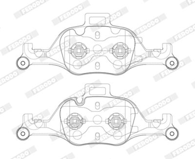 SET PLACUTE FRANA FRANA DISC FERODO FDB5114 1