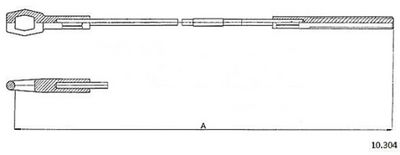 Koblingskabel METZGER 10.304