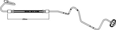 Brake Hose JURATEK JBH1191R