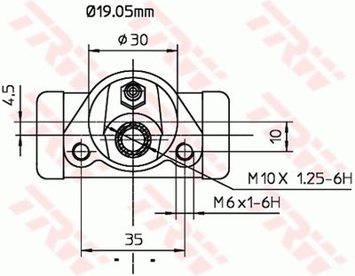 Wheel Brake Cylinder BWD103