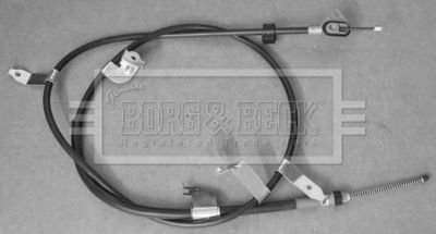 Cable Pull, parking brake Borg & Beck BKB3659