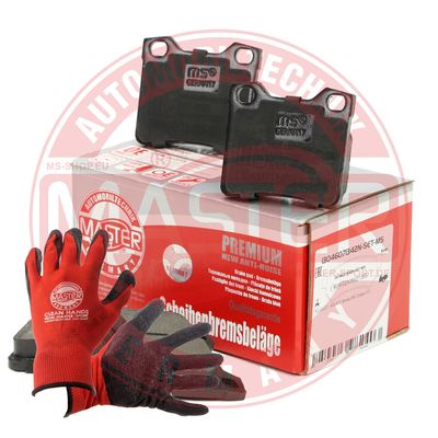 Zestaw klocków hamulcowych, hamulce tarczowe MASTER-SPORT GERMANY 13046071342N-SET-MSP