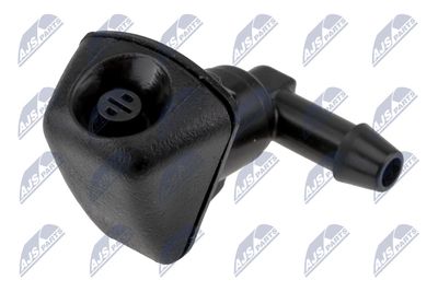 Plovimo skysčio purkštukas, priekinis langas