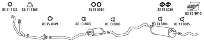 ABGASANLAGE HJS VO65