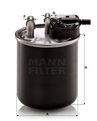 Топливный фильтр MANN-FILTER WK 820/15 для MERCEDES-BENZ GLA-CLASS
