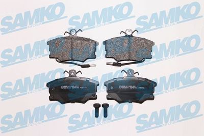 Комплект тормозных колодок, дисковый тормоз SAMKO 5SP098 для LANCIA PRISMA