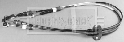 Cable Pull, manual transmission Borg & Beck BKG1107