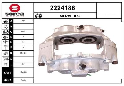 BREMSSATTEL EAI 2224186