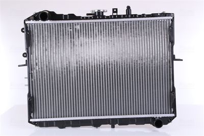 NISSENS 66667 Радиатор охлаждения двигателя  для KIA BESTA (Киа Беста)