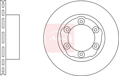 APEC Brake Disc DSK2908