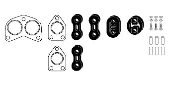 SET MONTARE SISTEM DE ESAPAMENT