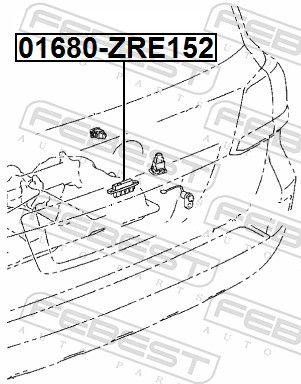 COMUTATOR DESCHIDERE HAION FEBEST 01680ZRE152 1