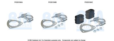 Монтажен комплект, изпускателна тръба BM Catalysts FK50184