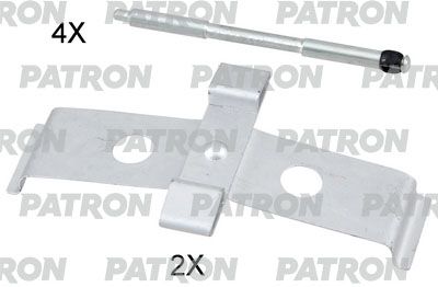 Комплектующие, колодки дискового тормоза PATRON PSRK1310 для LAND ROVER RANGE ROVER